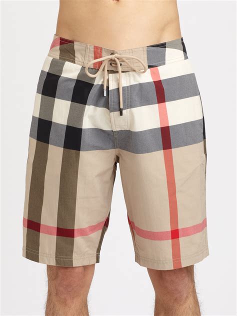 burberry trunks men|burberry men's bathing suit.